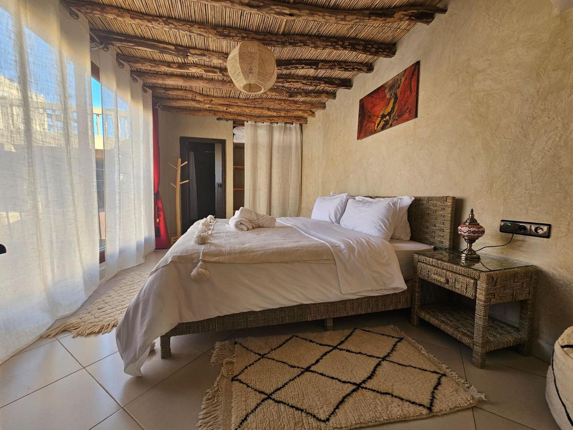 Kasbah La Cigogne Acomodação com café da manhã Ait Benhaddou Exterior foto