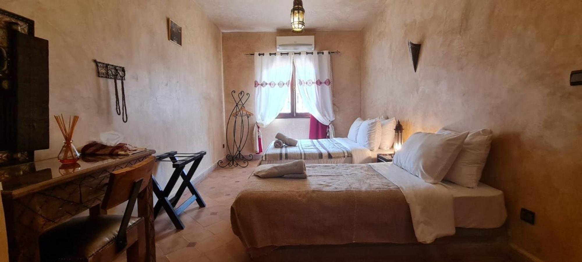 Kasbah La Cigogne Acomodação com café da manhã Ait Benhaddou Exterior foto