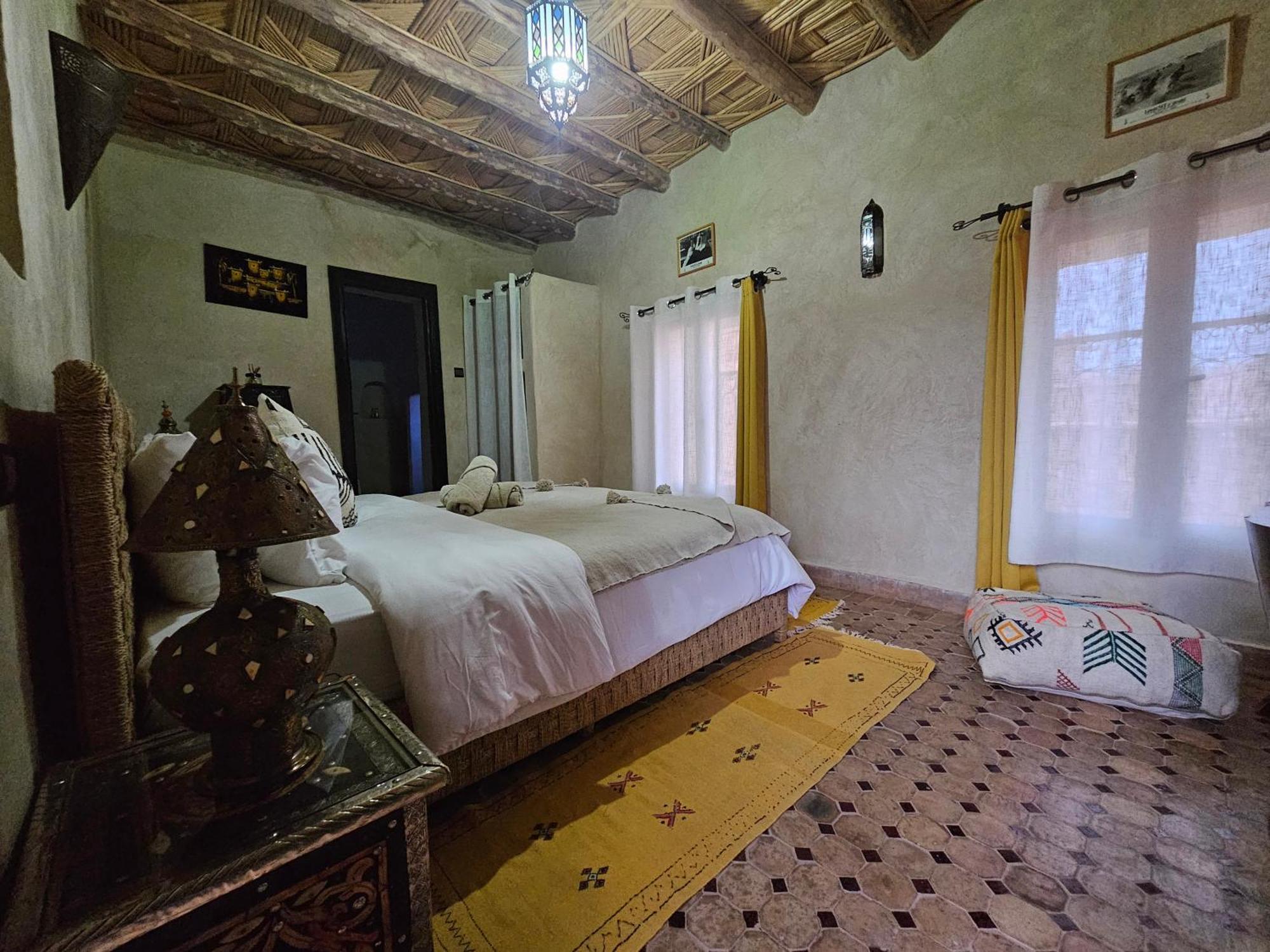 Kasbah La Cigogne Acomodação com café da manhã Ait Benhaddou Exterior foto