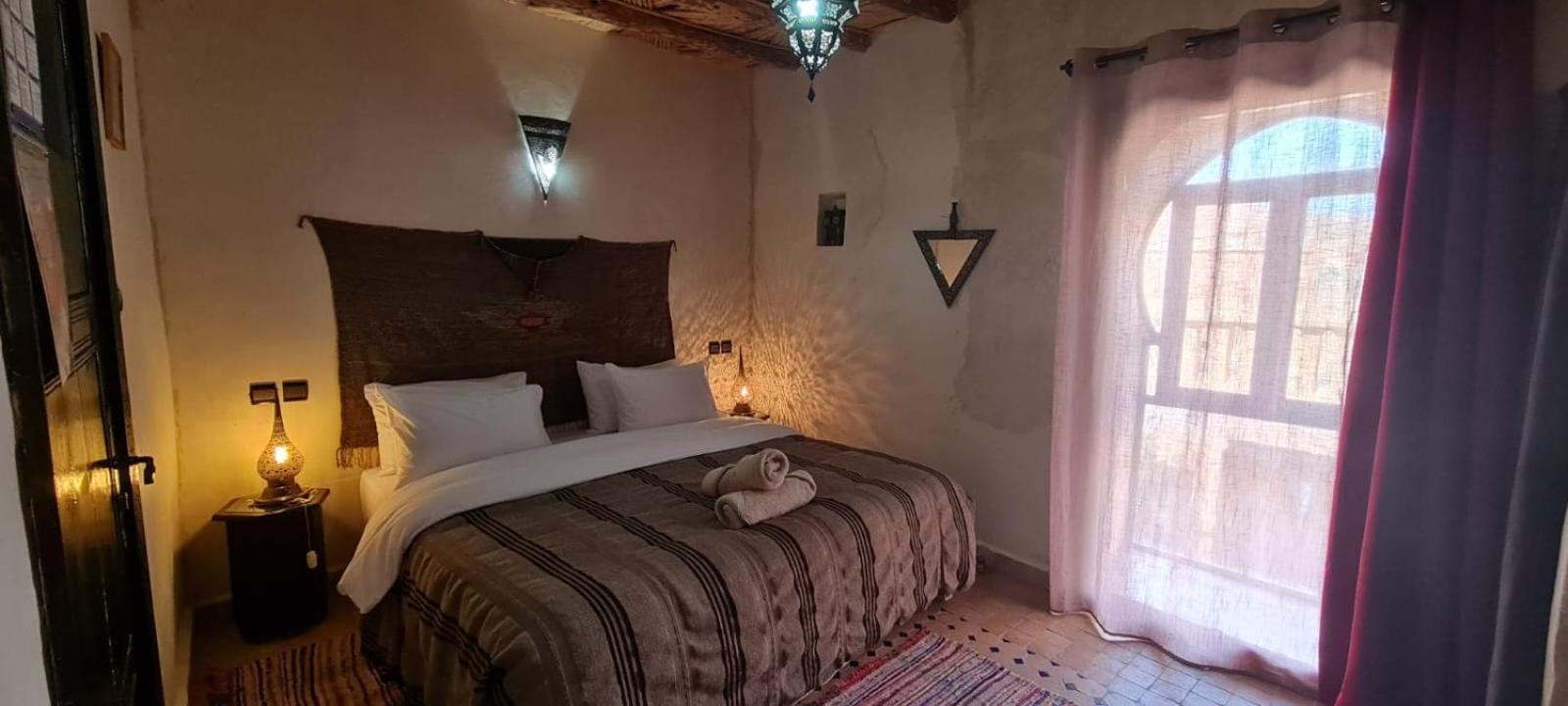 Kasbah La Cigogne Acomodação com café da manhã Ait Benhaddou Exterior foto