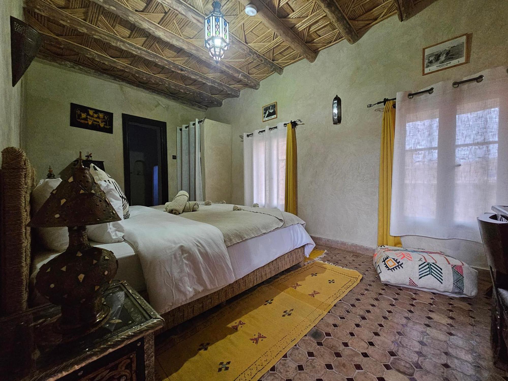 Kasbah La Cigogne Acomodação com café da manhã Ait Benhaddou Exterior foto